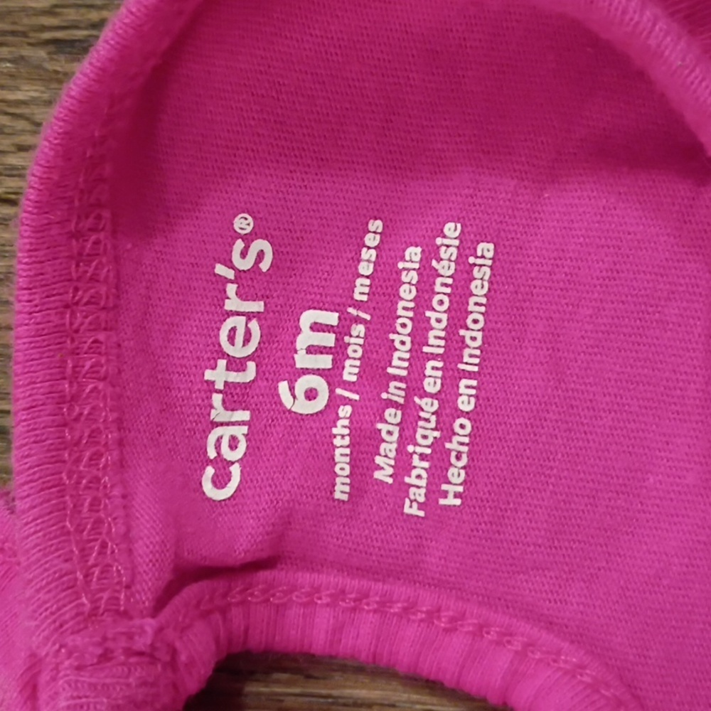 Carter's Pink Animal Friends Tee - Picture 5 of 7